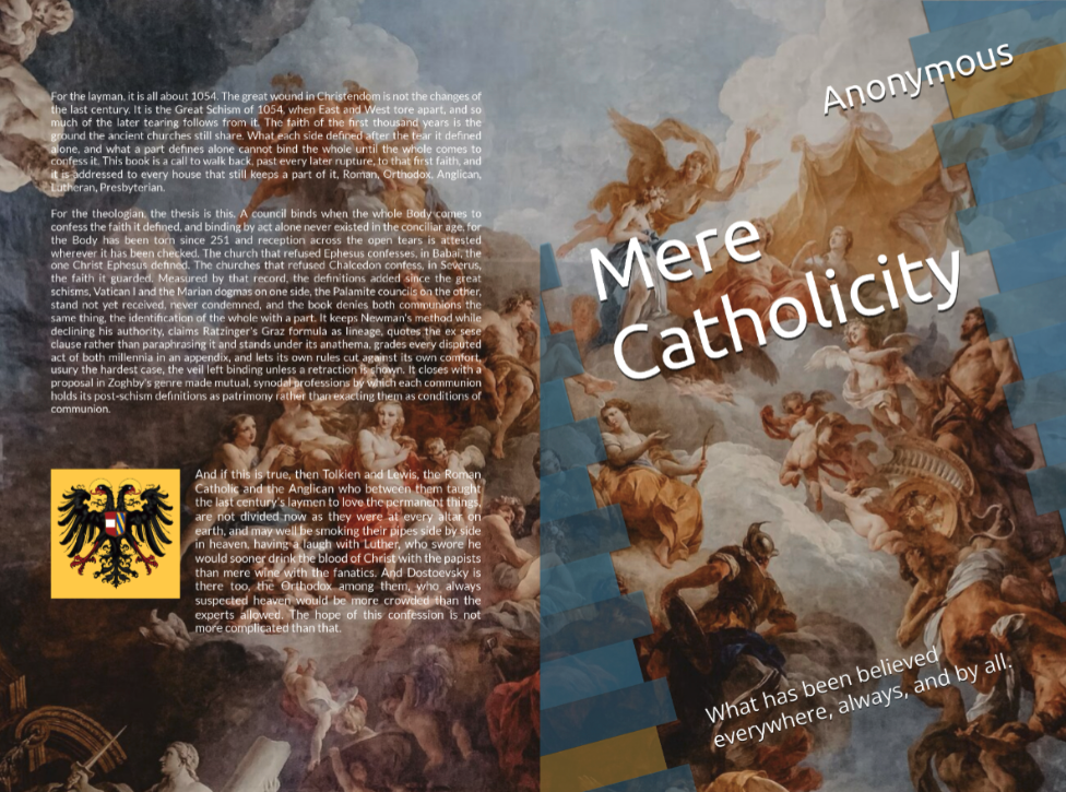 Mere Catholicity paperback cover